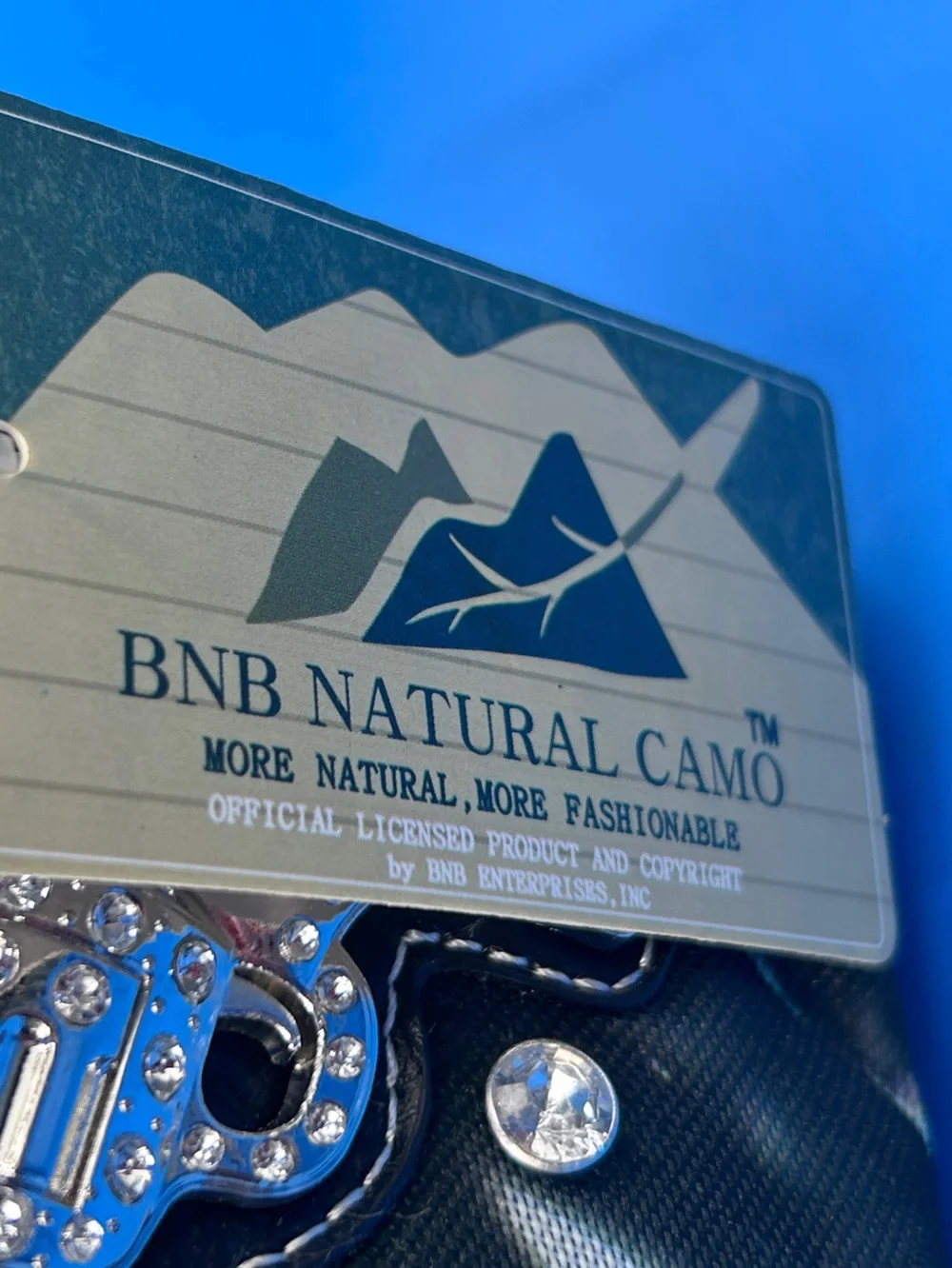 BNB Natural Camo handbag, a western-style purse